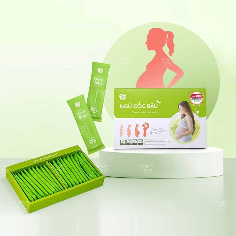 Bột ngũ cốc bầu Mămmy 400gr (20 gói nhỏ)