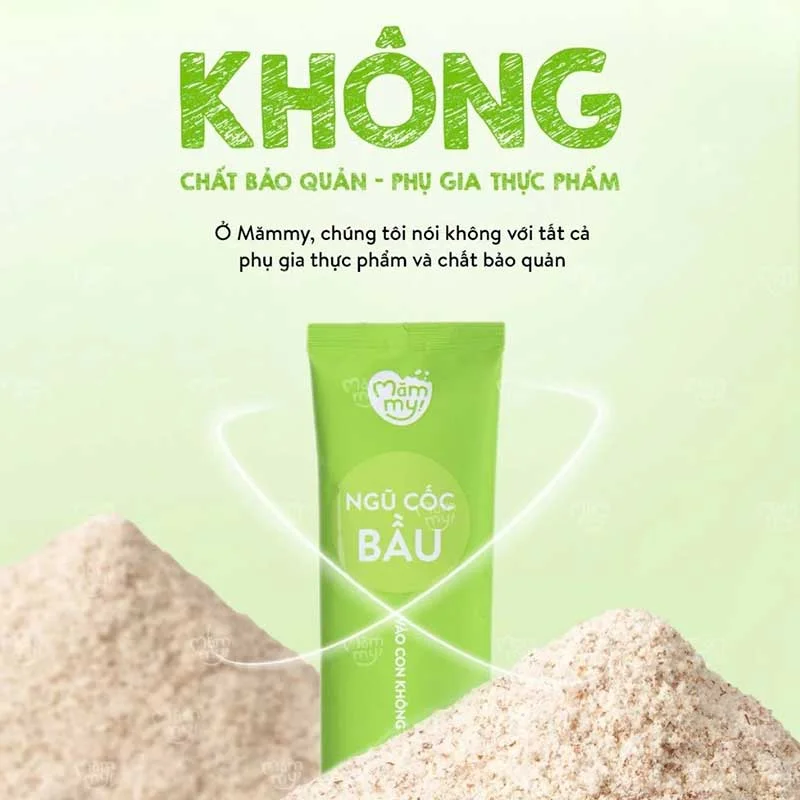 Bột ngũ cốc bầu Mămmy 400gr-4