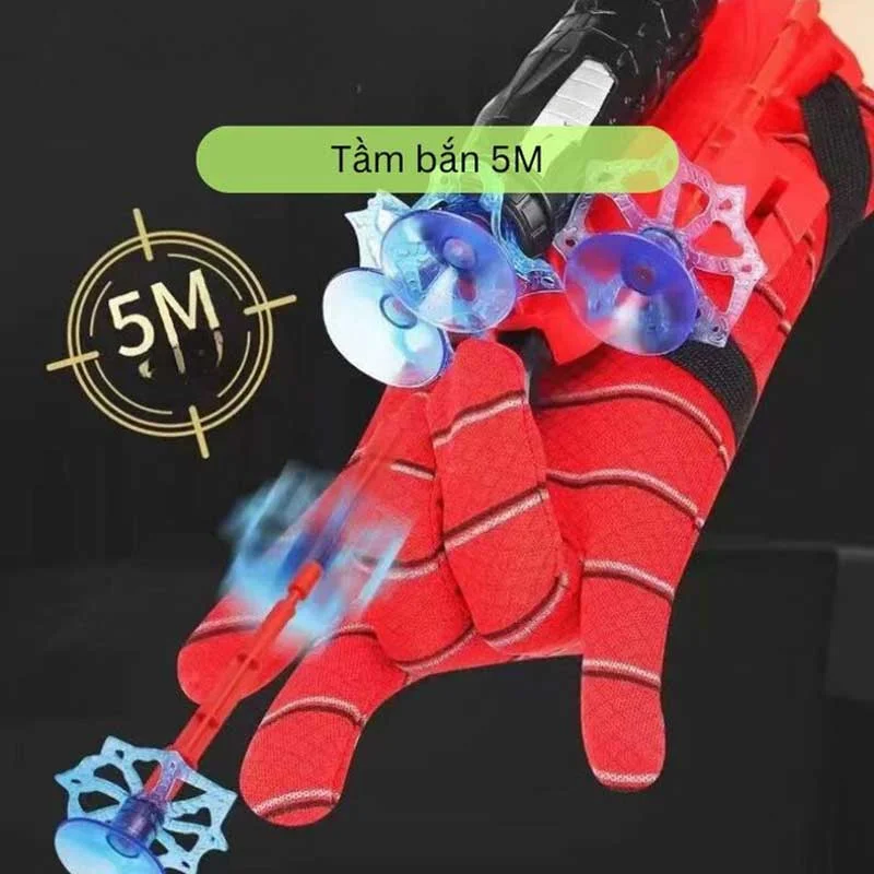 Đồ chơi găng tay siêu nhân nhện bắn tơ MB-31025-2