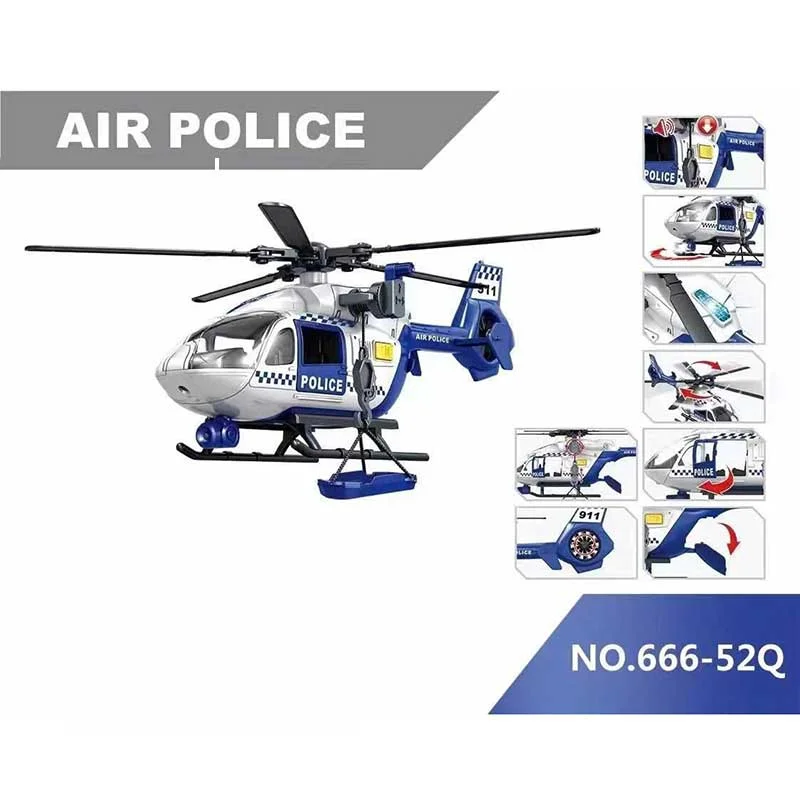 Đồ chơi máy bay trực thăng cảnh sát Toystar-1