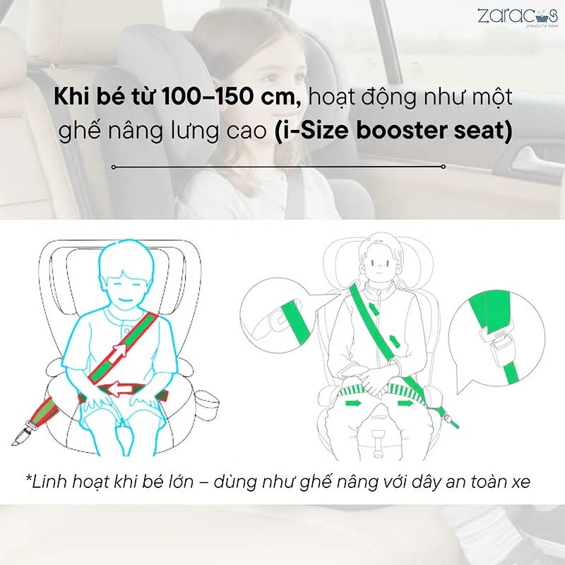 Ghế ô tô trẻ em Zaracos Tobias 7076-4