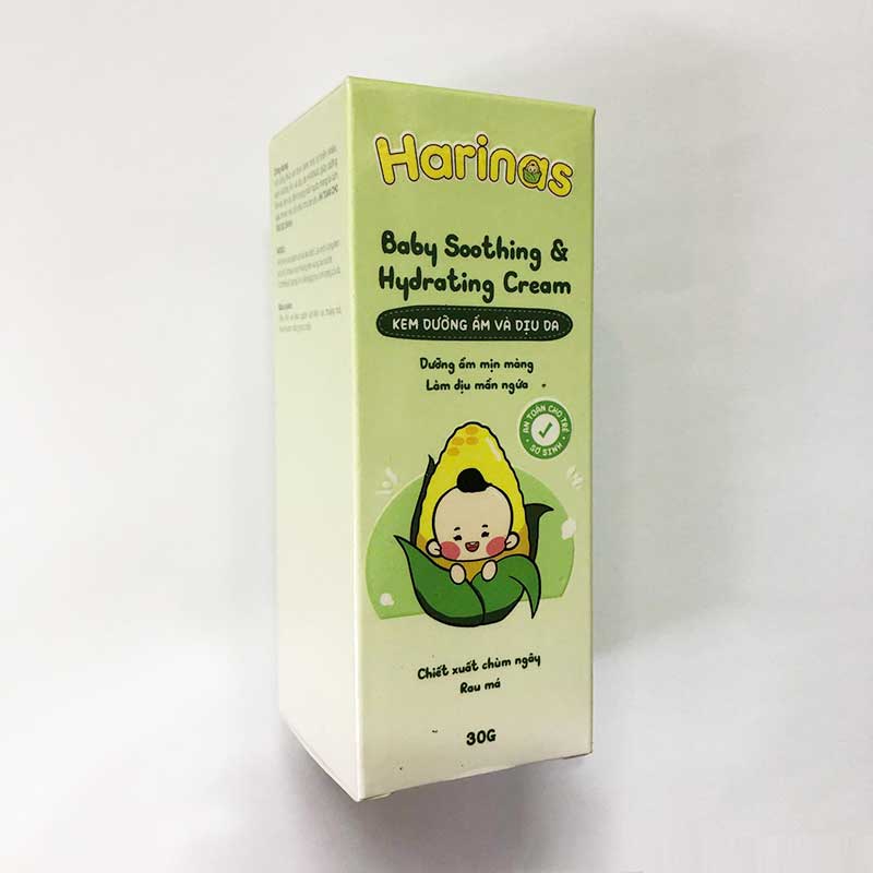 Kem dưỡng ẩm trẻ em Harinas 30gr chiết xuất chùm ngây