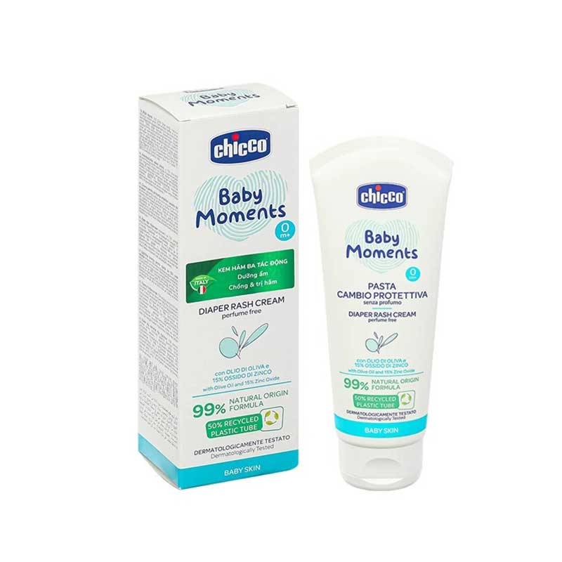 Kem chống hăm Chicco và trị hăm 3 tác động 100ml