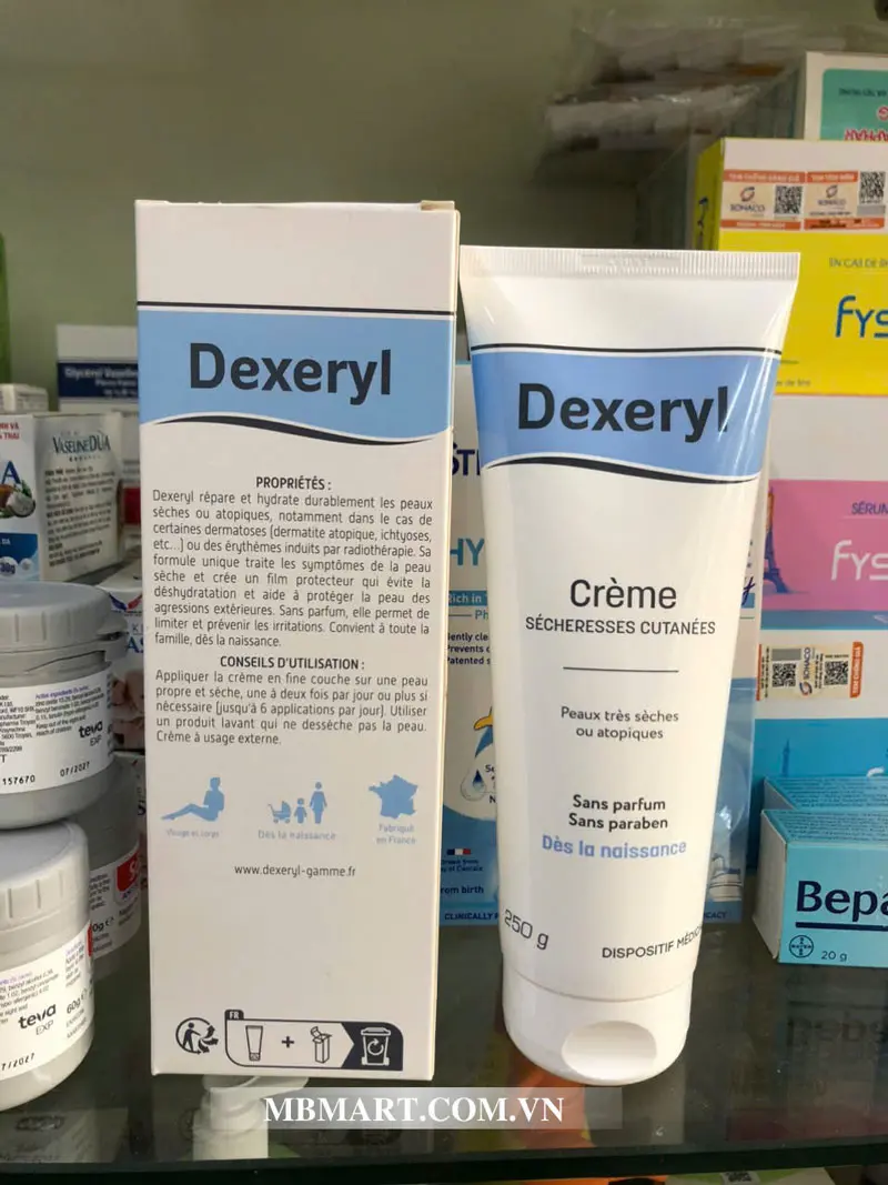 Kem nẻ dexeryl 250gr