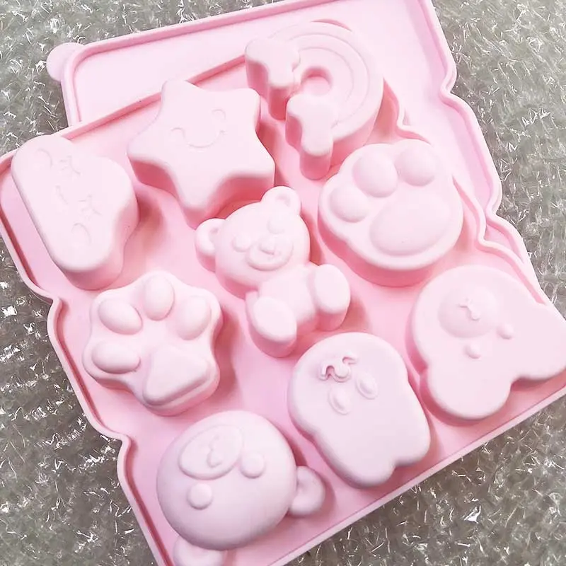 Khay trữ đông silicone Yumi Bear-2