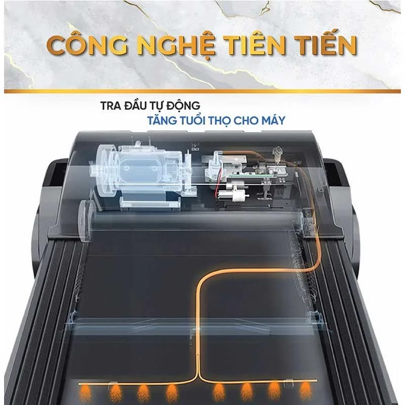 Máy chạy bộ tại nhà Osaky Sport 900D động cơ mạnh mẽ 3.0HP4