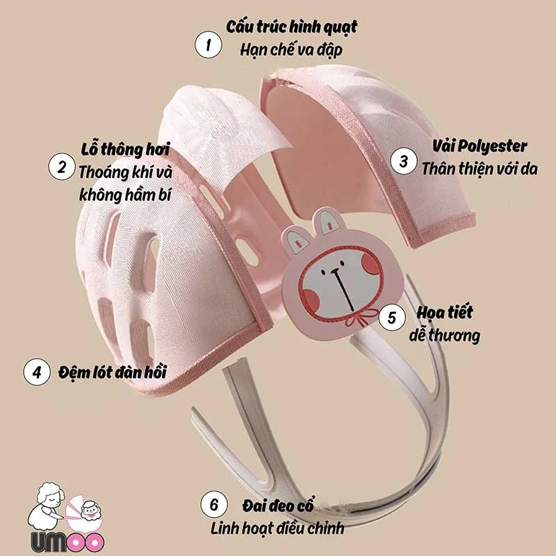 Mũ bảo hiểm trẻ em Umoo UM-11194-3
