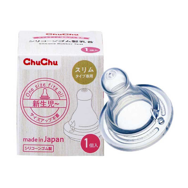 Núm ty chuchu silicon 1PC (cổ hẹp)