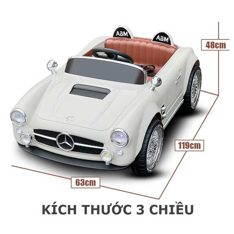 Ô tô điện cho bé Mercedes ABM-1688-5
