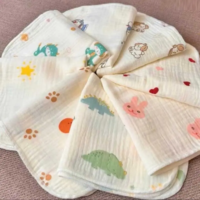 Set 5 khăn sữa cho bé Topkids-4