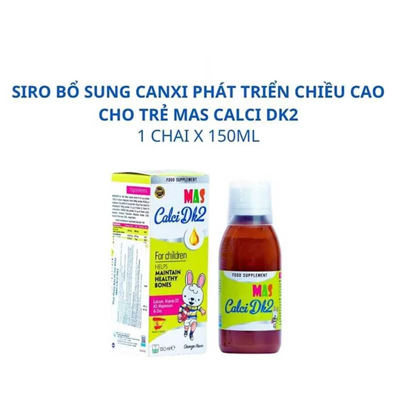 Siro canxi cho bé Mas Calci DK2-2