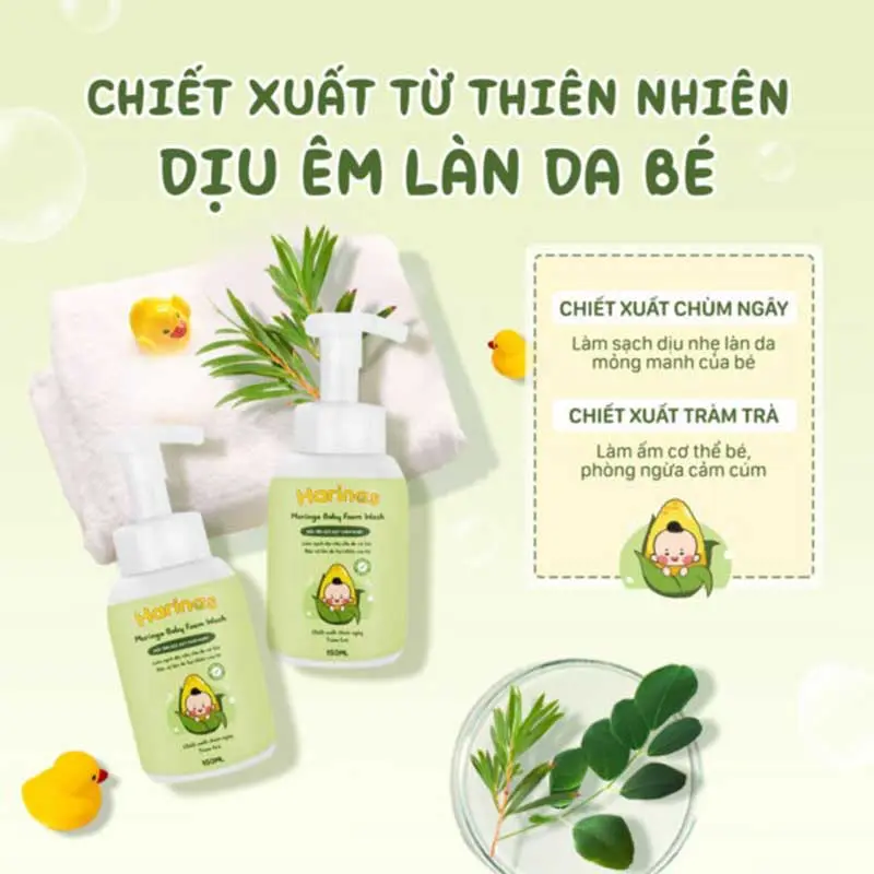 Sữa tắm tạo bọt 2in1 Harinas 150ml-1