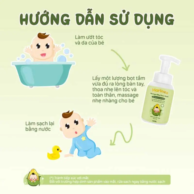 Sữa tắm tạo bọt 2in1 Harinas 150ml-3
