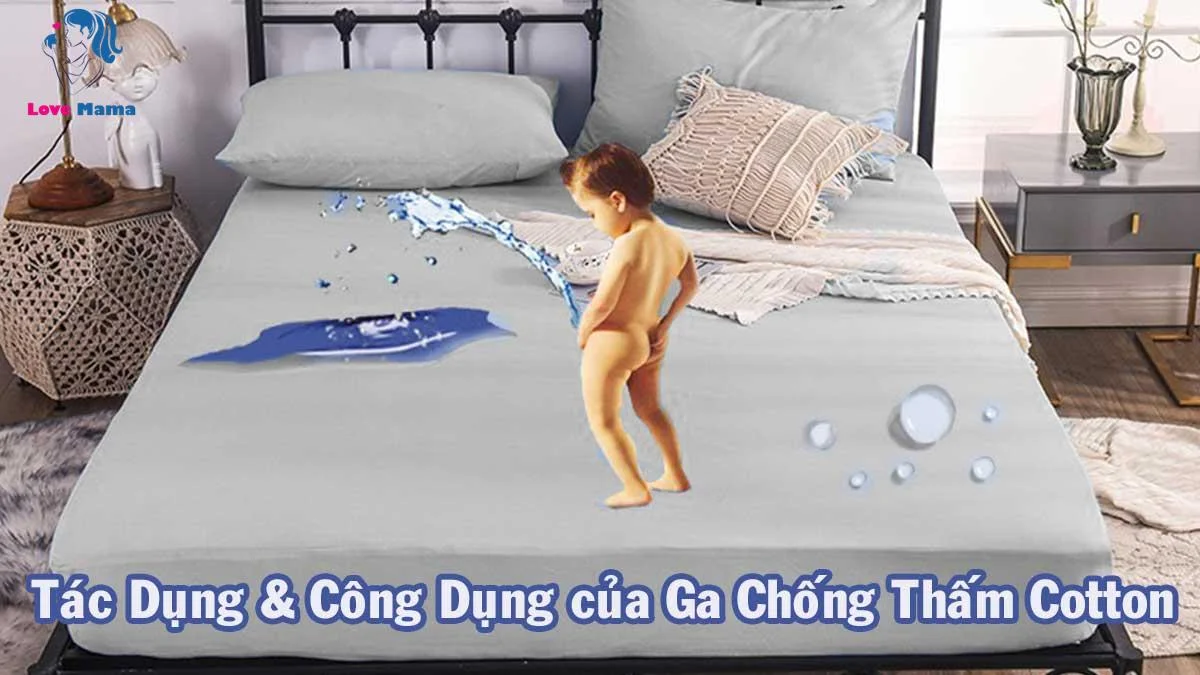 Ga chống thấm nước cho bé