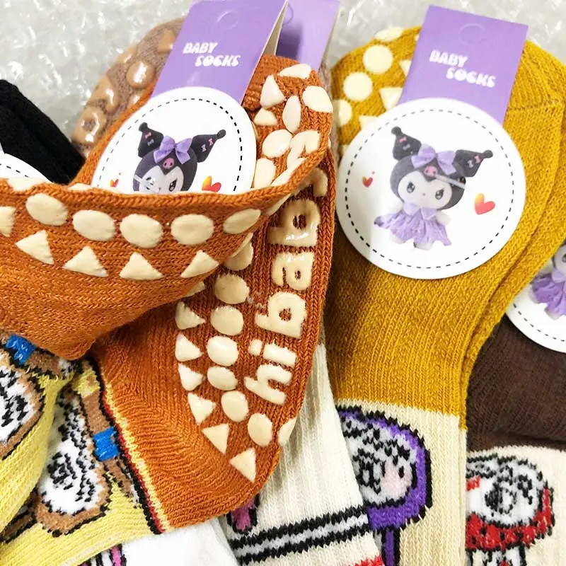 Tất chống trơn trẻ em Baby Socks in hình2