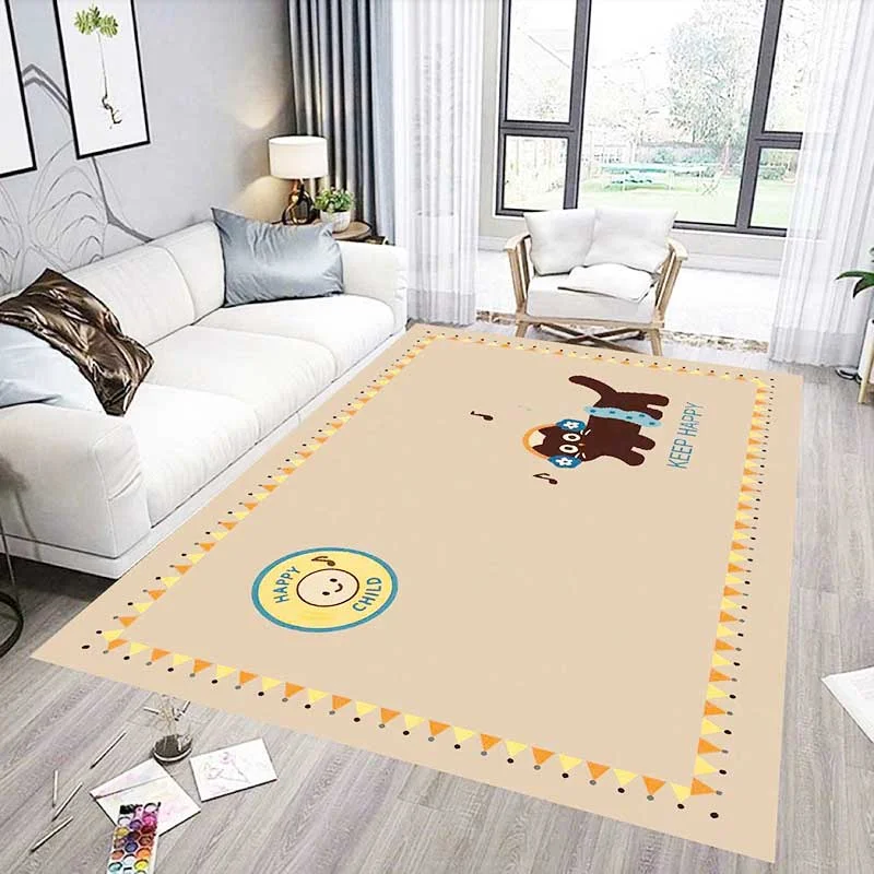 Thảm trải sàn nỉ 5D nhiều họa tiết 160*200cm-3