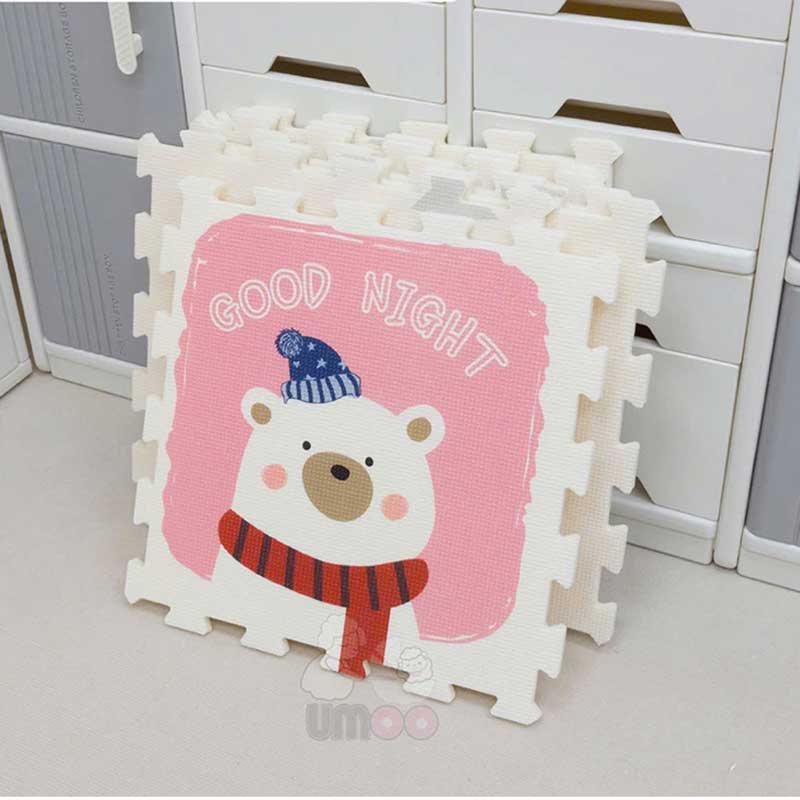 Thảm xốp trải sàn Umoo 60*60*1.5cm UM-07188, UM-07189