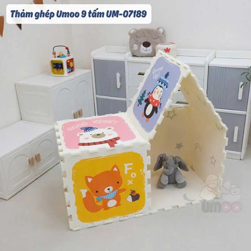 Thảm xốp trải sàn Umoo 60*60*1.5cm-3
