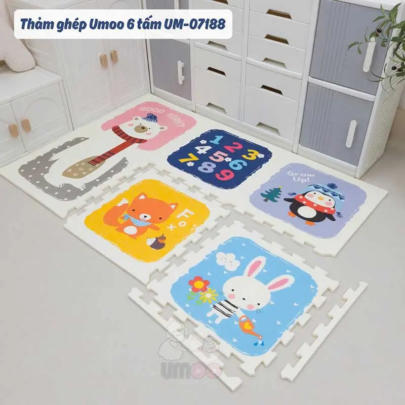 Thảm xốp trải sàn Umoo 60*60*1.5cm-2