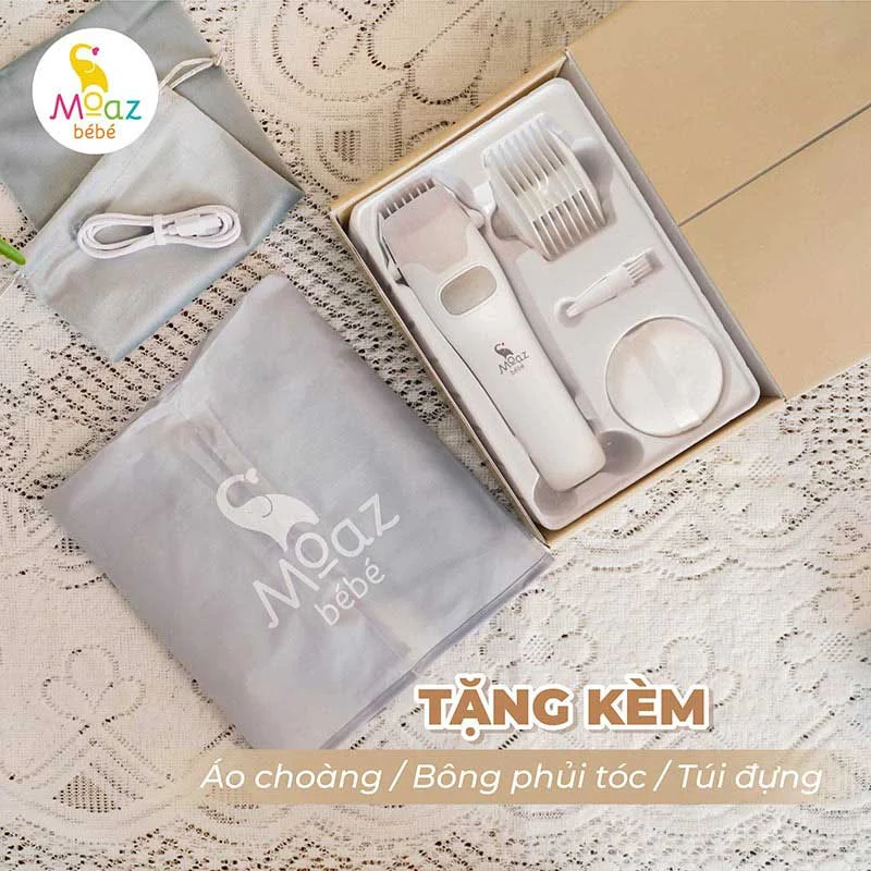 Tông đơ cắt tóc Moaz Bebe MB-100 chi tiết