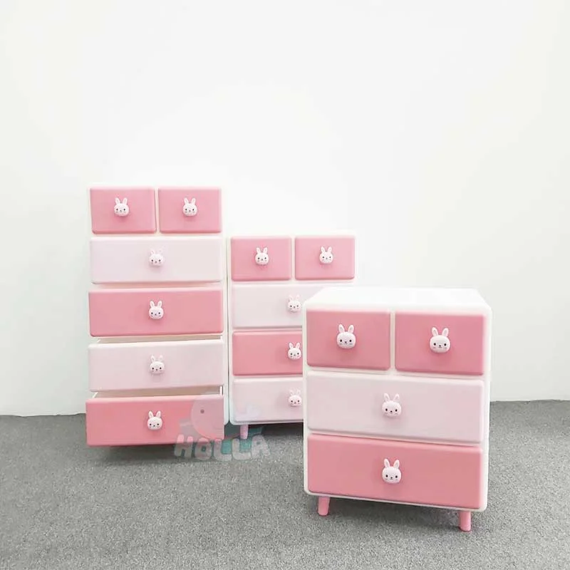 Tủ nhựa ngăn kéo Holla đa năng hình gấu thỏ-2