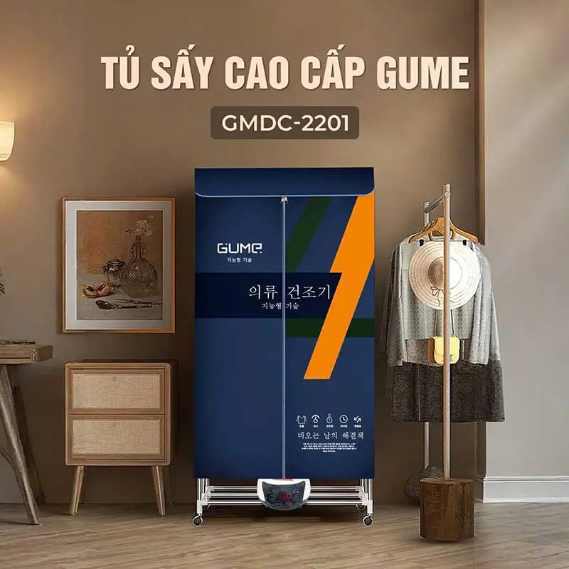 Tủ sấy quần áo Gume Korea GMDC-2201-1