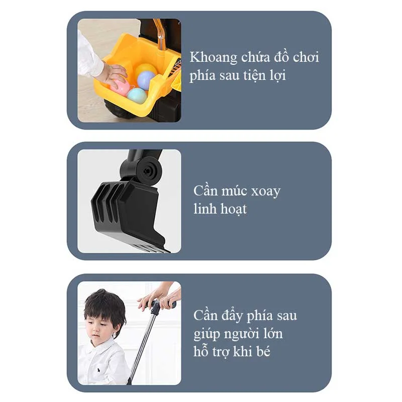 Xe cần cẩu đồ chơi MB-668; MB-797 xe cần cẩu-3