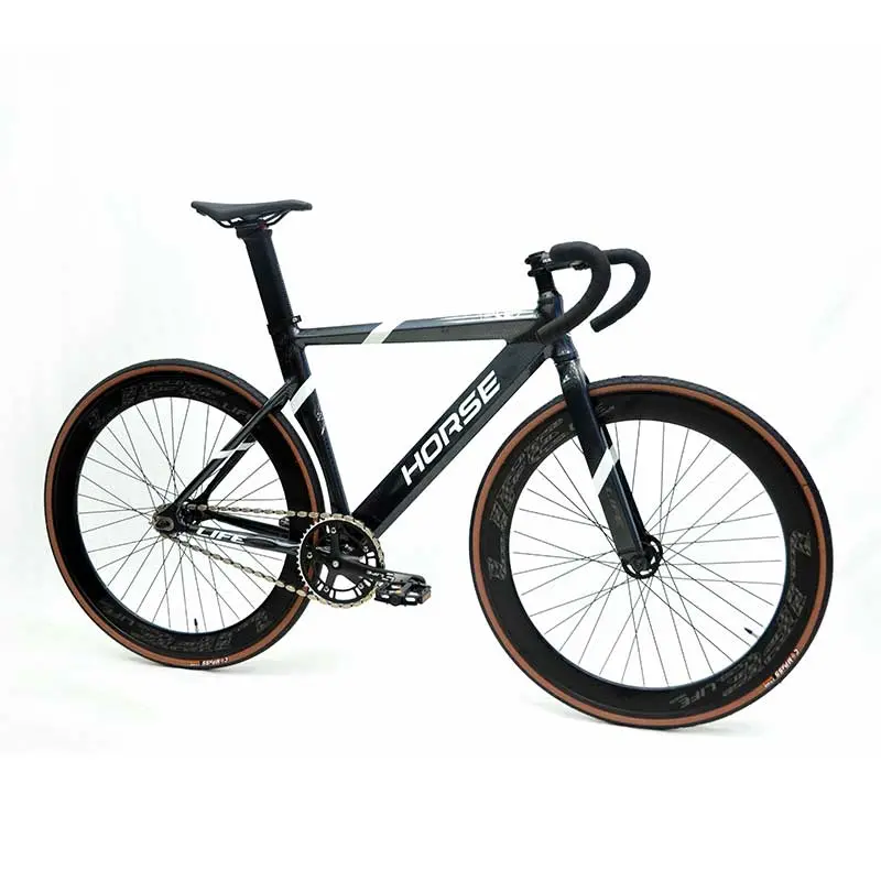 Xe đạp Fixed Gear LIFE HORSE sơn Carbon-1
