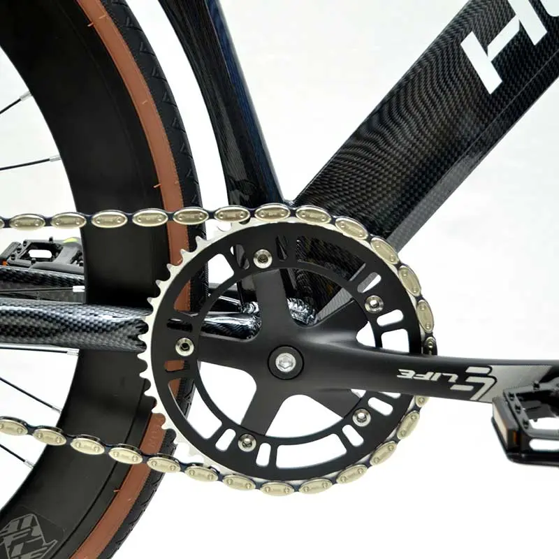 Xe đạp Fixed Gear LIFE HORSE sơn Carbon-3