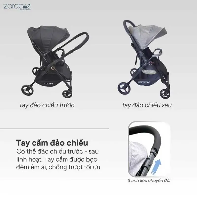  Xe đẩy 2 chiều Zaracos Suber 2976-6