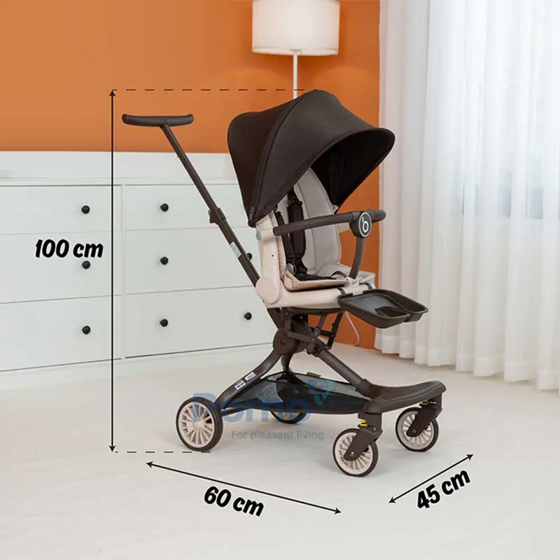 Xe đẩy Baobaohao V22 gấp siêu gọn-4