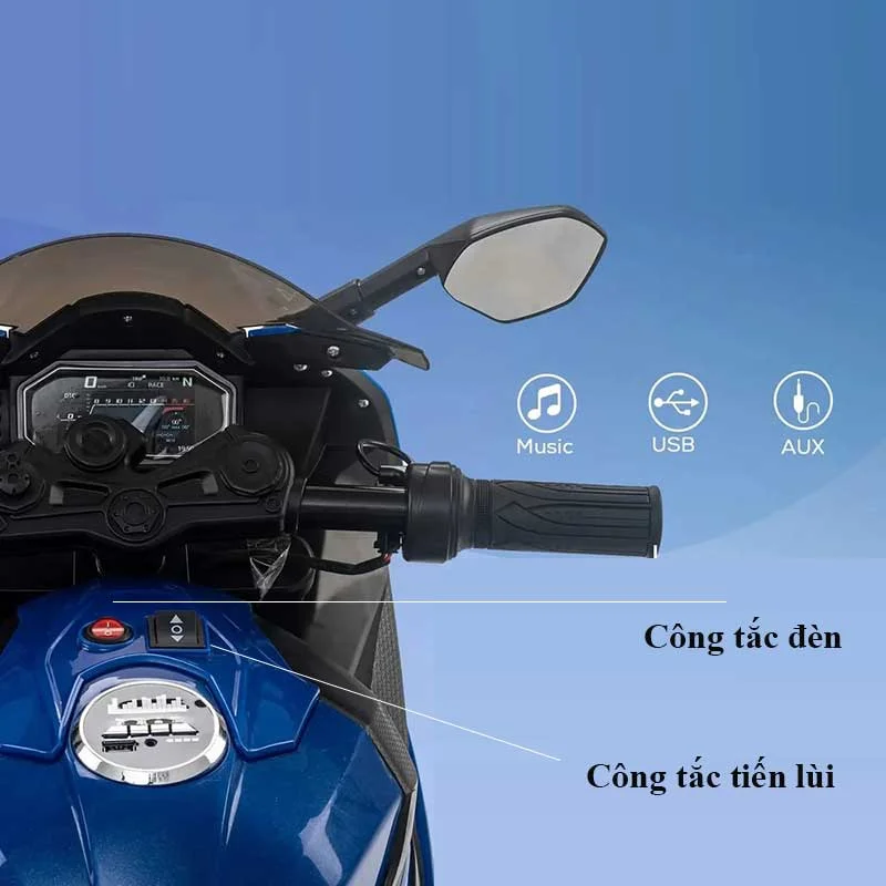 Xe moto điện cho bé BMW S1000 RR-3