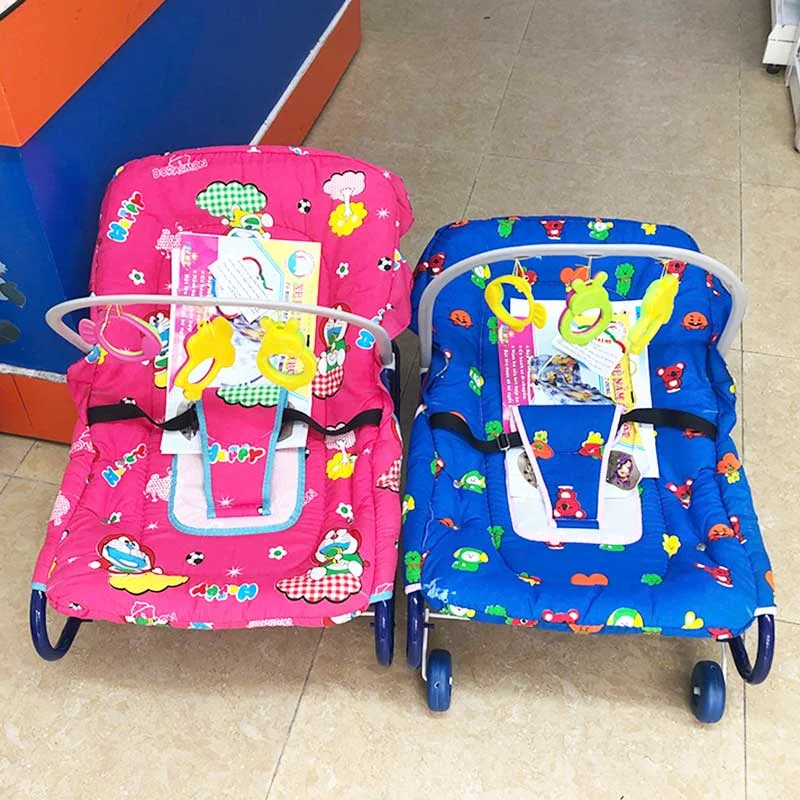 Xe nhún ăn bột L2, xe bập bênh cho bé nằm chơi-1