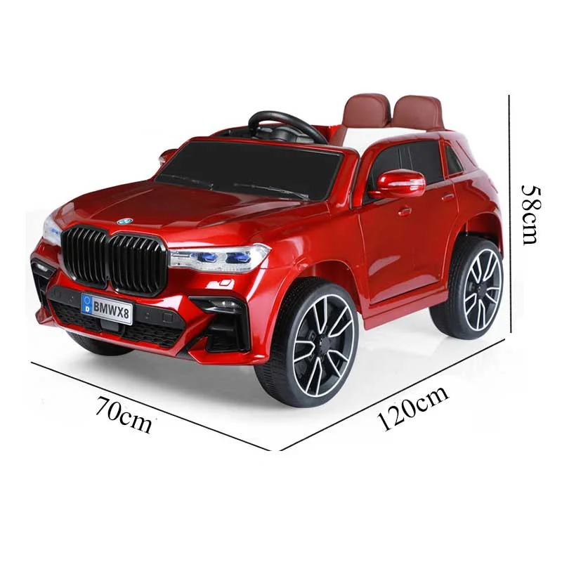 Xe ô tô điện cho bé BMW X8 ghế da-5