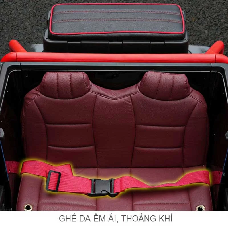 Xe ô tô điện cho bé Mercedes G63 SMT-778 ghế da-3