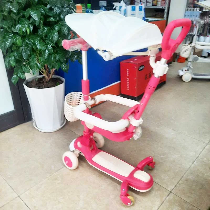 Xe trượt scooter kiêm xe đẩy-3