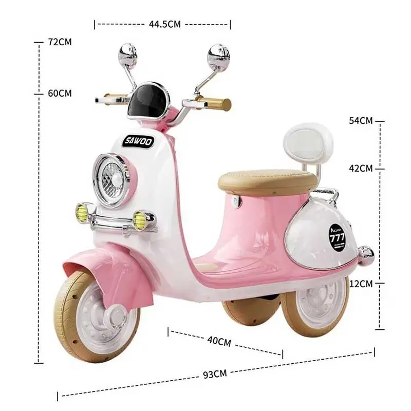 Xe vespa điện cho bé XW02-MB777-5