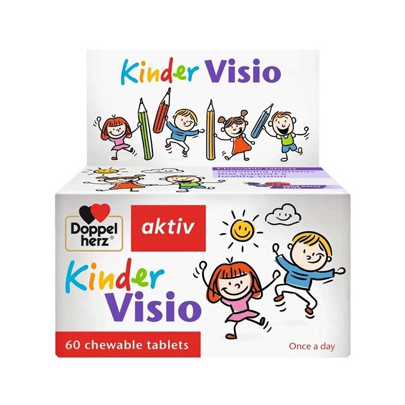 Viên bổ mắt Doppelherz Kinder Visio (60 viên nhai)