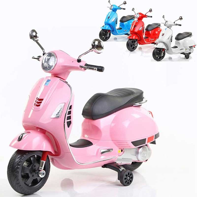 Xe vespa điện cho bé cỡ lớn Q618 từ 2-8 tuổi