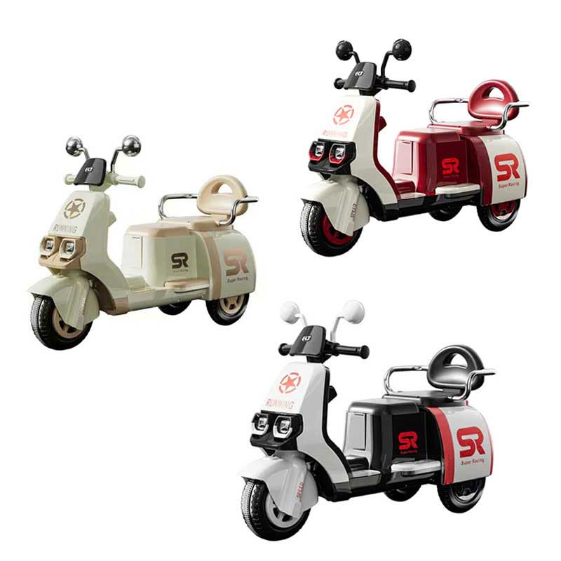 Xe vespa điện đôi cho bé BJQ-007